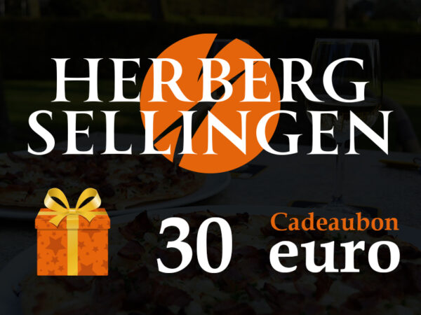 Cadeaubon Herberg Sellingen t.w.v. dertig euro